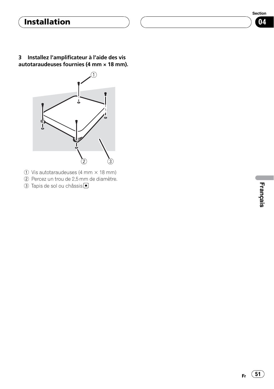 Installation | Pioneer GM-5400T User Manual | Page 51 / 96