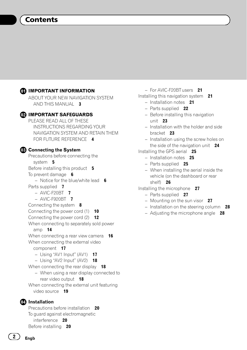 Pioneer AVIC-F9210BT User Manual | Page 2 / 172