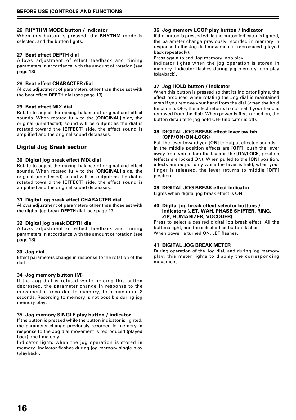 Pioneer EFX-1000 User Manual | Page 16 / 28
