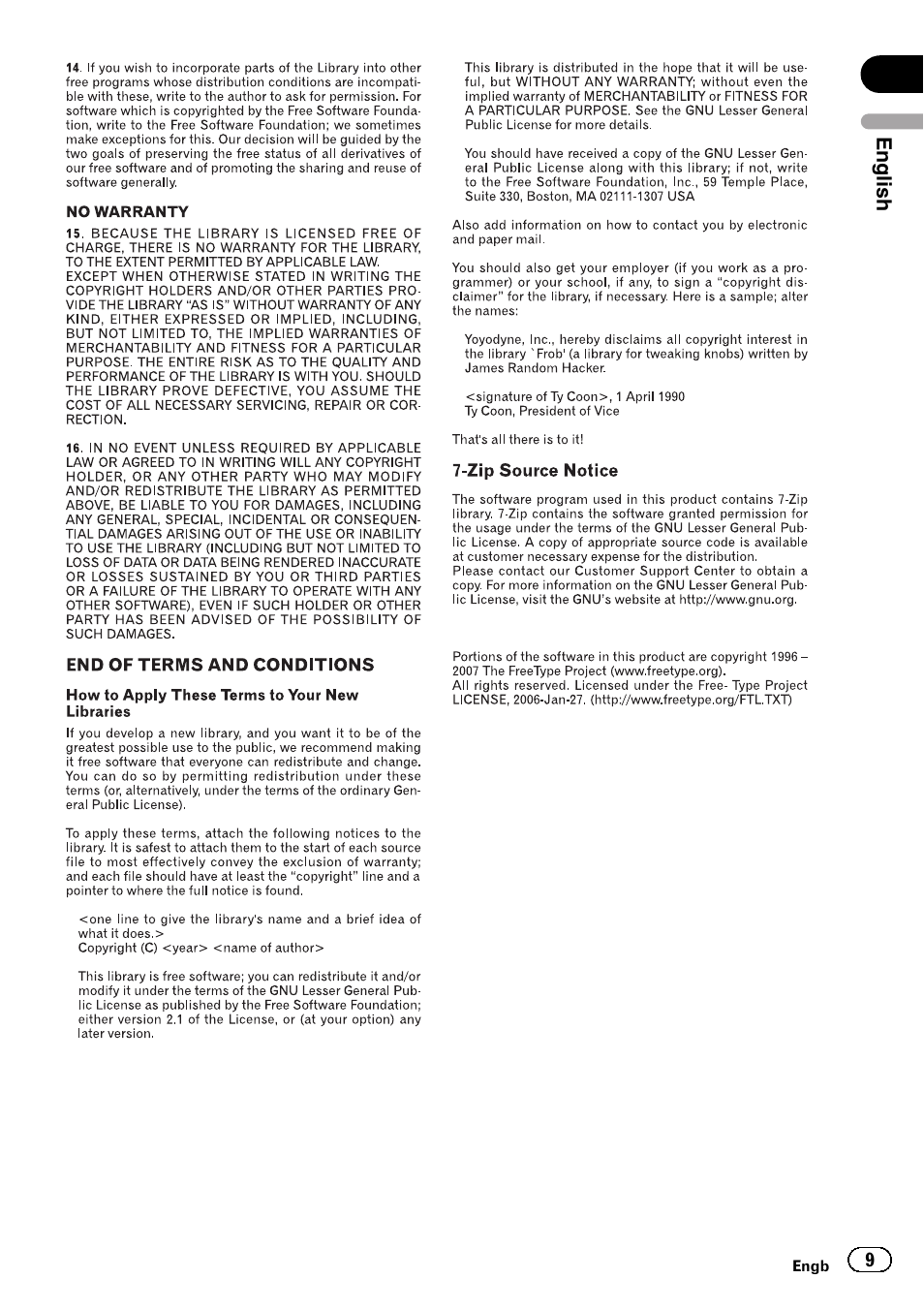 Pioneer AVIC-F30BT User Manual | Page 9 / 124