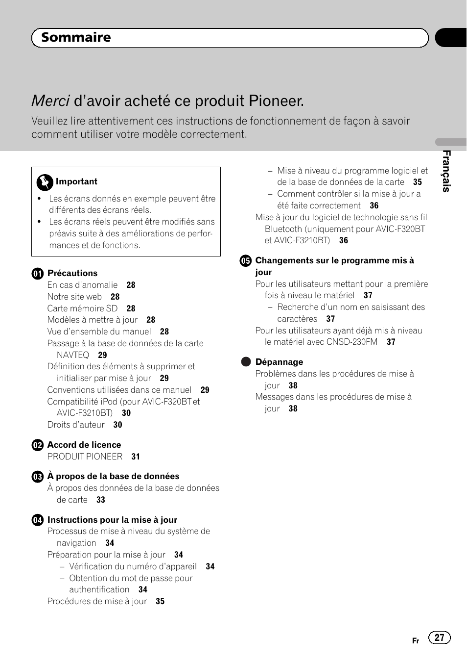 Pioneer AVIC-F220 User Manual | Page 27 / 96