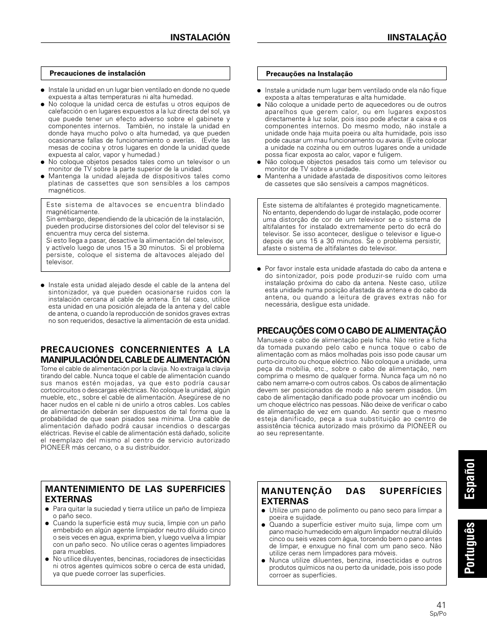 Pioneer S-W80S-QL User Manual | Page 41 / 52