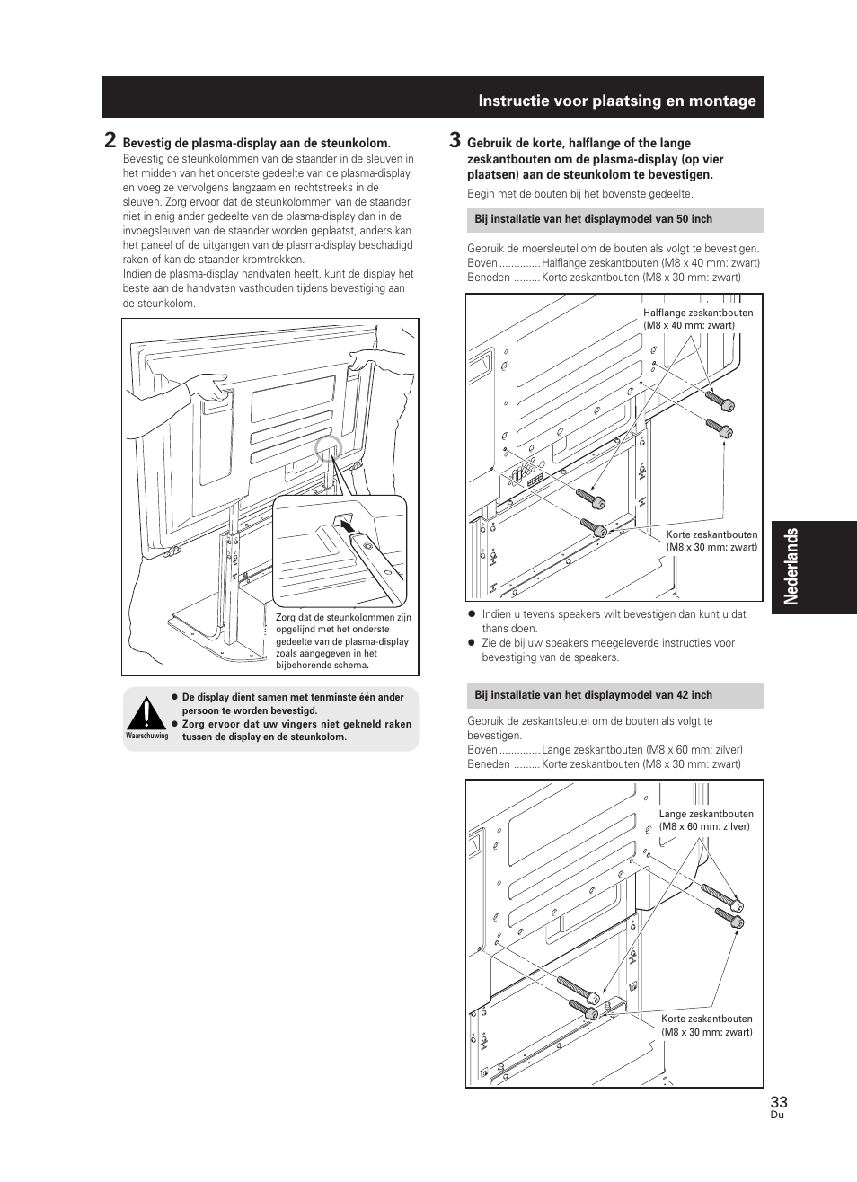 Nederlands | Pioneer PDK-FS07 User Manual | Page 33 / 44