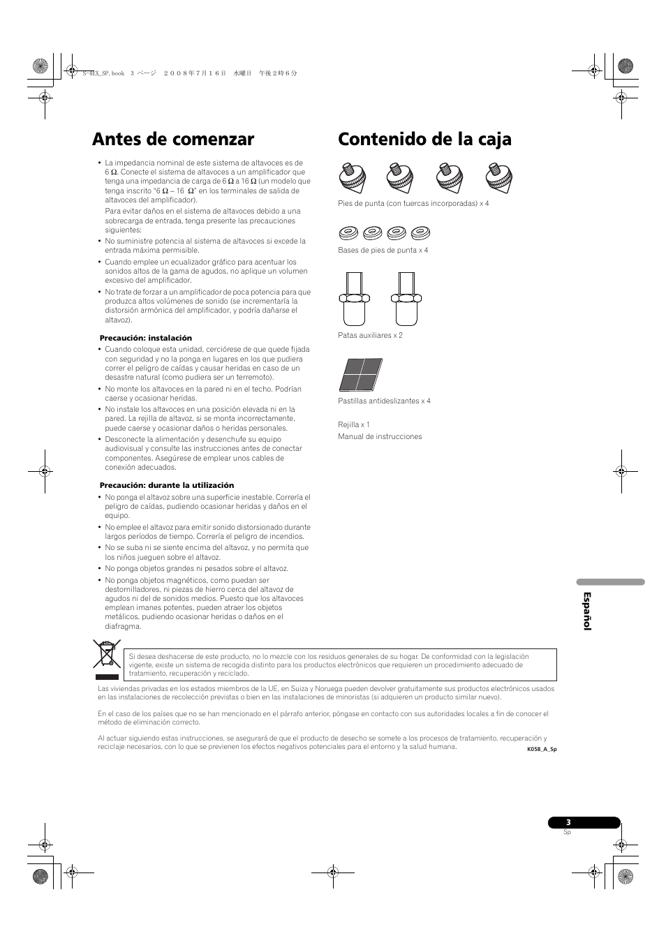 Pioneer S-4EX-W User Manual | Page 53 / 132