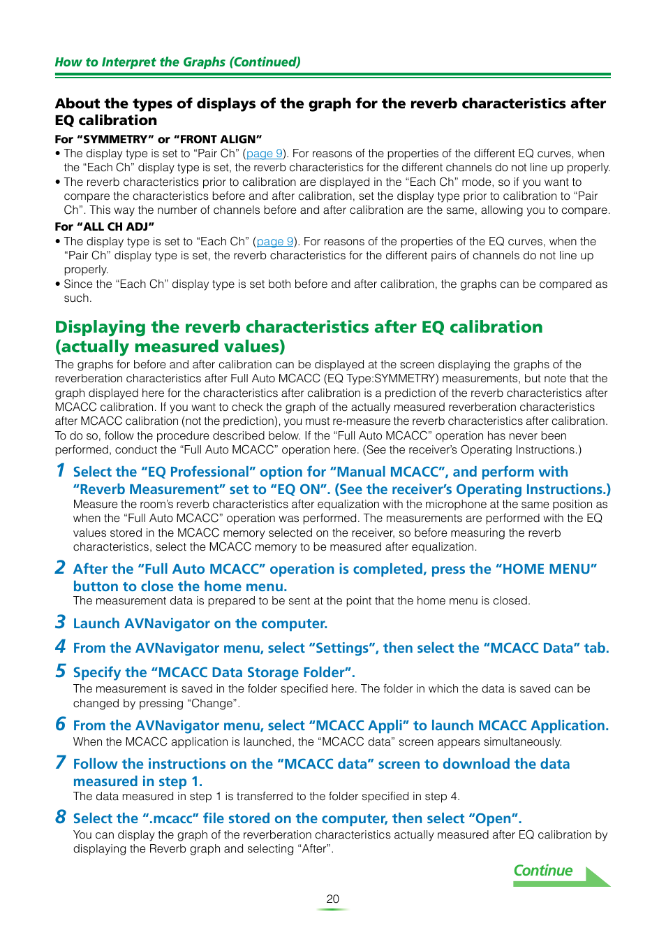 Pioneer VSX-921 User Manual | Page 20 / 27