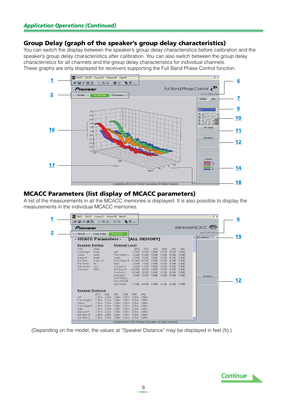 Continue | Pioneer VSX-921 User Manual | Page 8 / 27