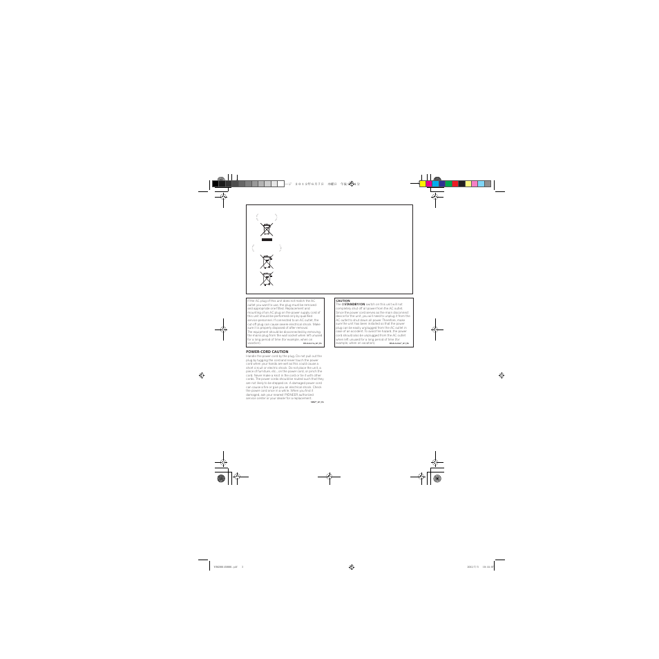 Pioneer X-CM31-R User Manual | Page 3 / 34