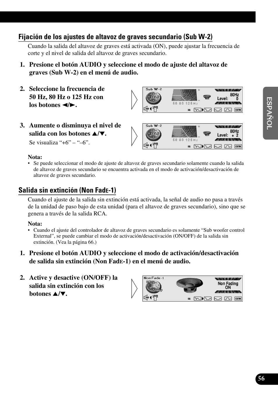 Salida sin extinción (non fad | Pioneer DEH-P90DAB User Manual | Page 129 / 148