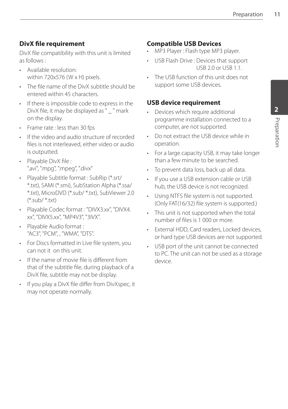 Pioneer DCS-FS303K User Manual | Page 11 / 48