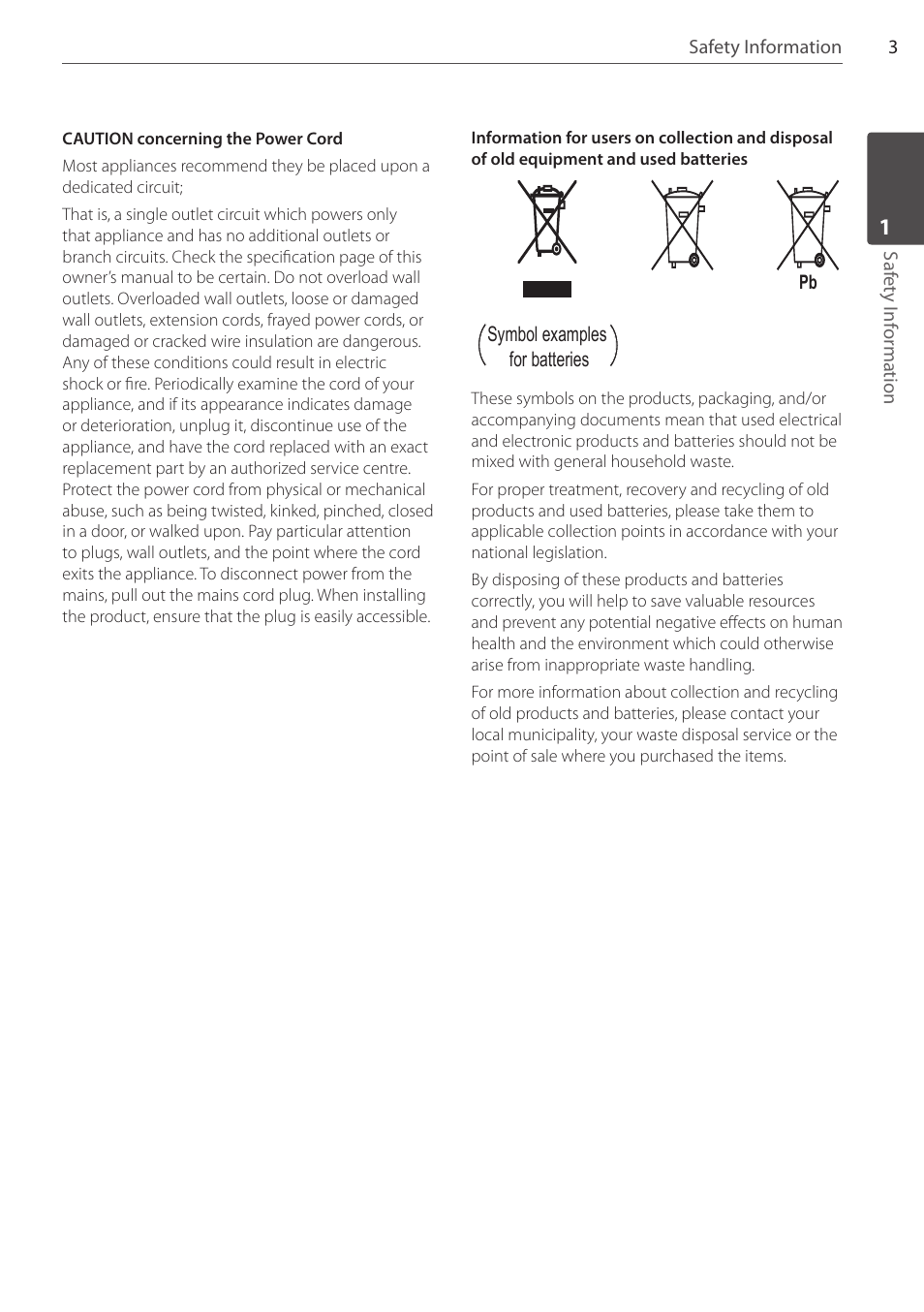 Pioneer DCS-FS303K User Manual | Page 3 / 48