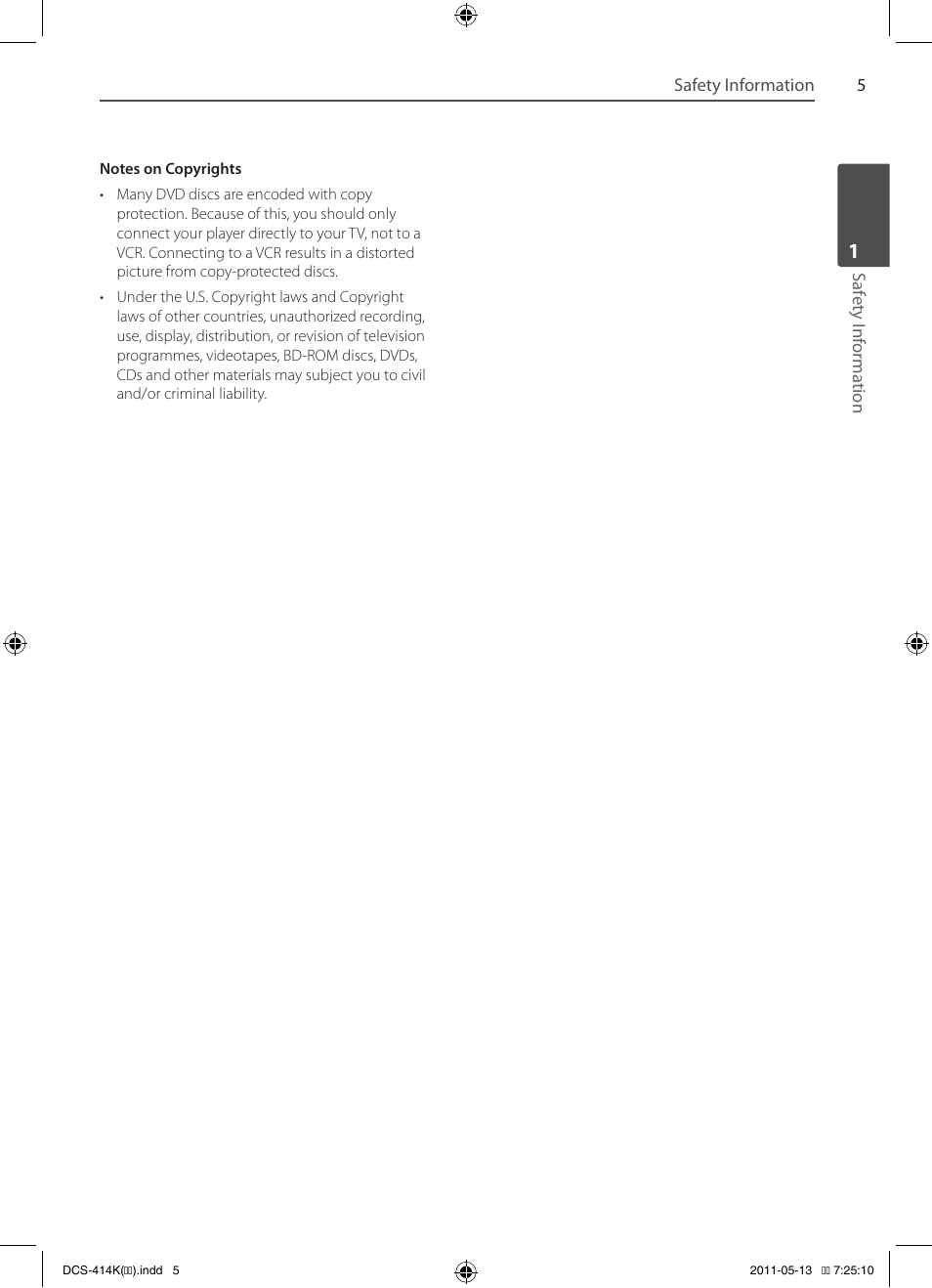 Pioneer DCS-414K User Manual | Page 5 / 48