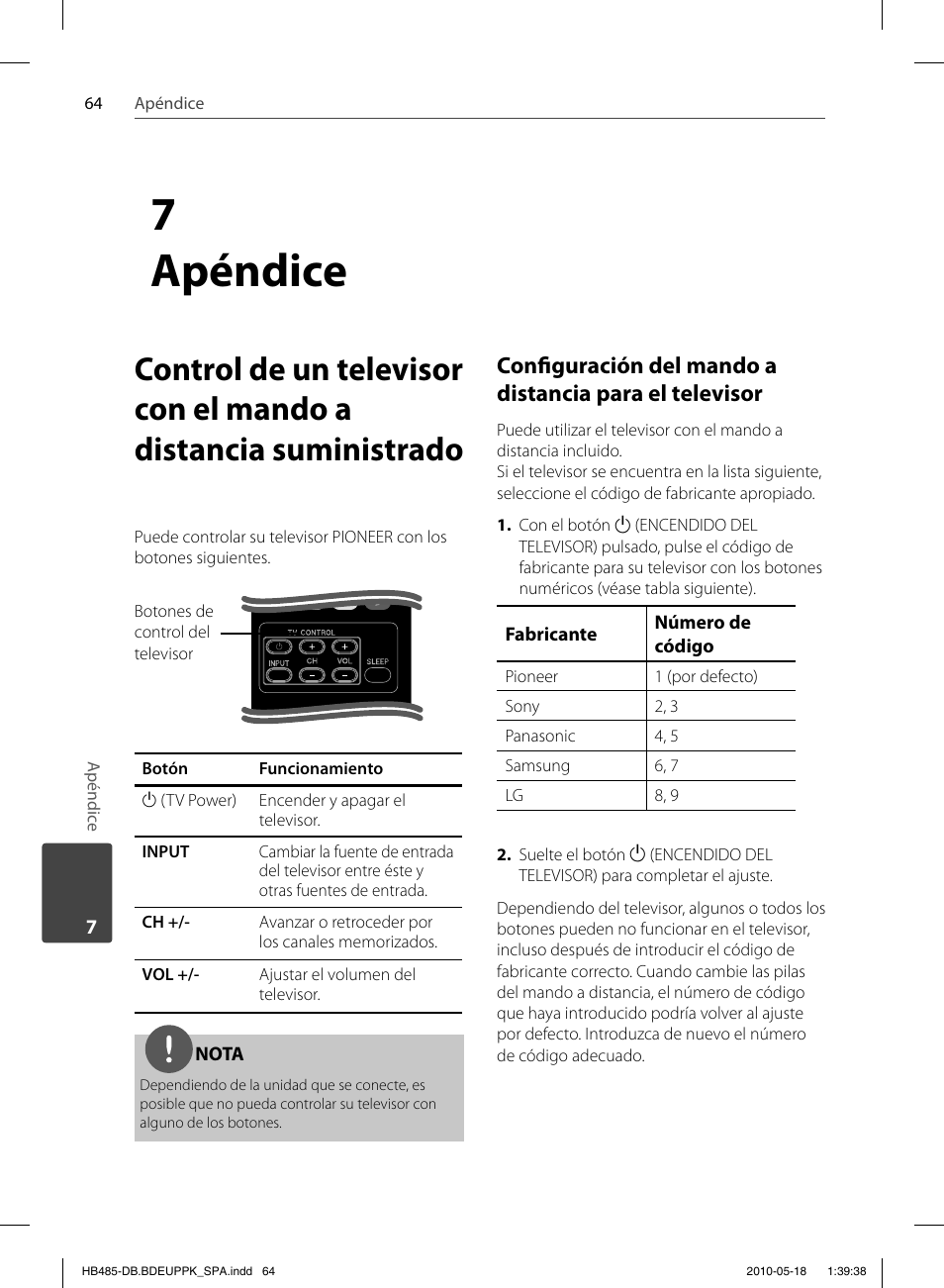 7apéndice | Pioneer BCS-FS505 User Manual | Page 344 / 424