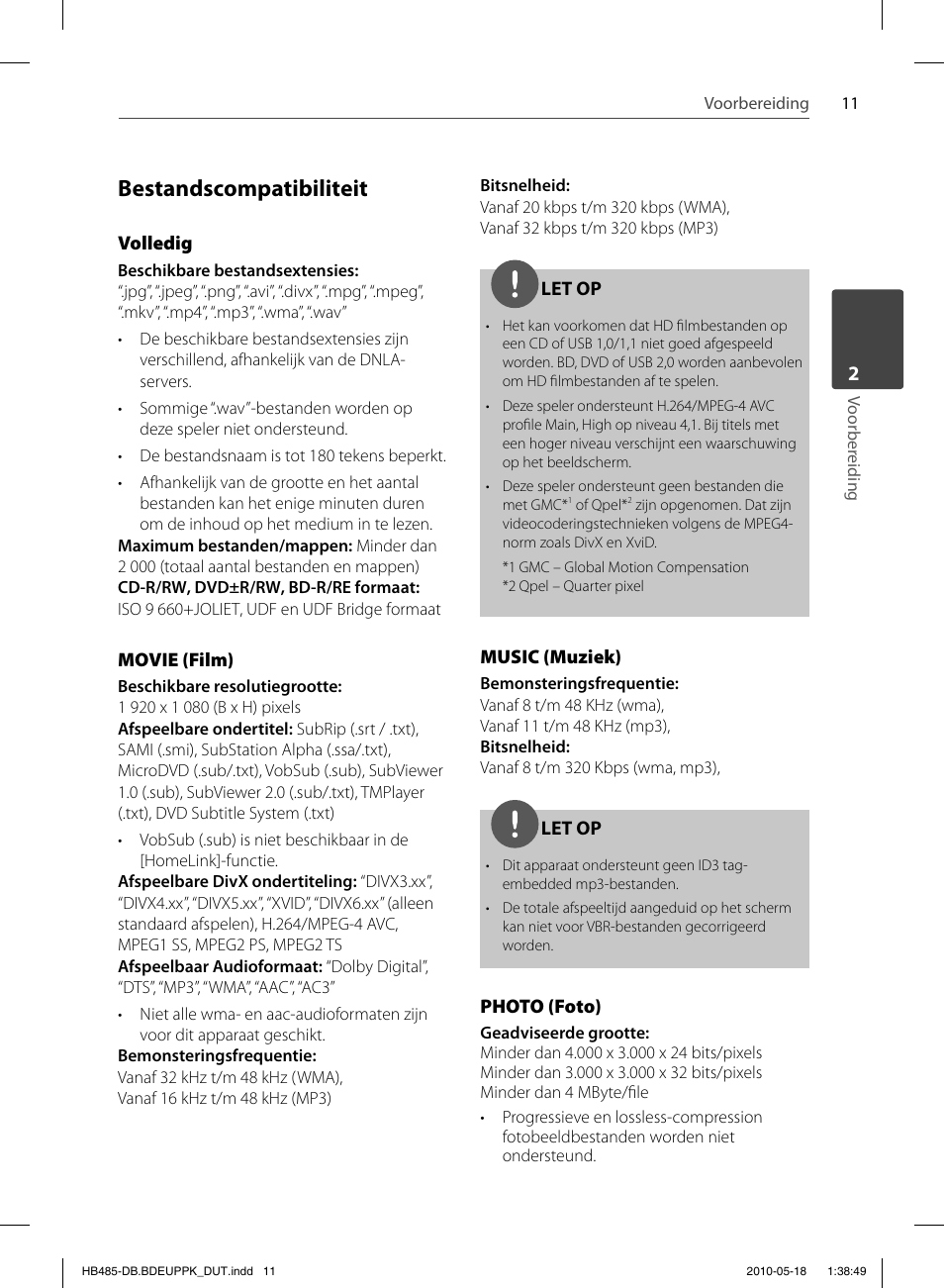 Bestandscompatibiliteit | Pioneer BCS-FS505 User Manual | Page 361 / 424