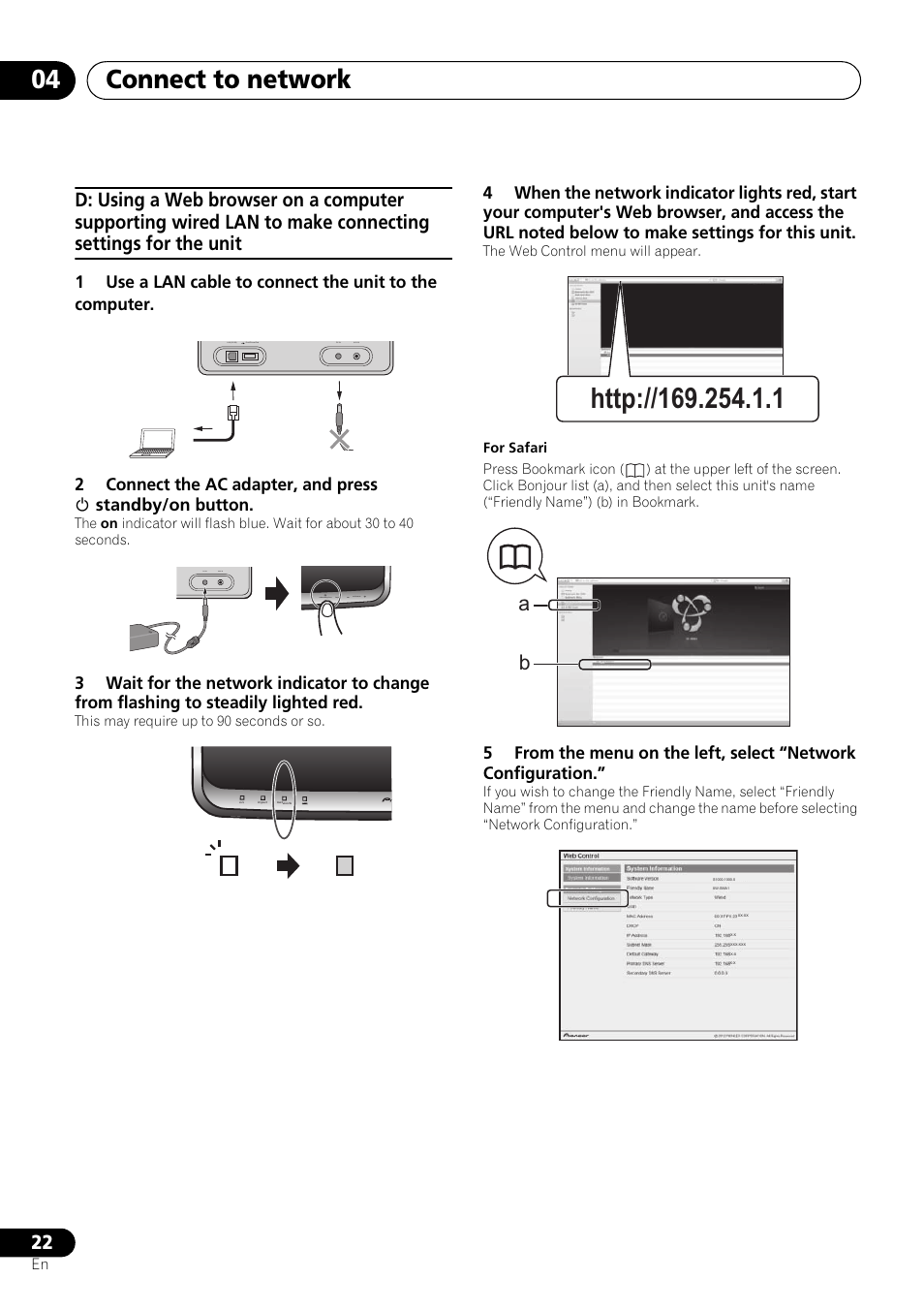 Connect to network 04 | Pioneer XW-SMA3-W User Manual | Page 22 / 48