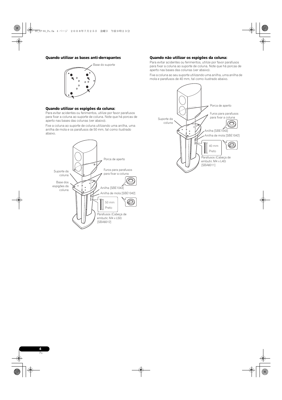 Pioneer CP-81B-K User Manual | Page 28 / 53