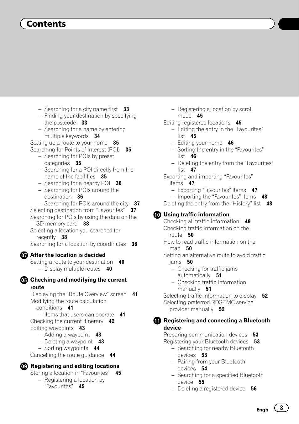 Pioneer AVIC-F920BT User Manual | Page 3 / 200