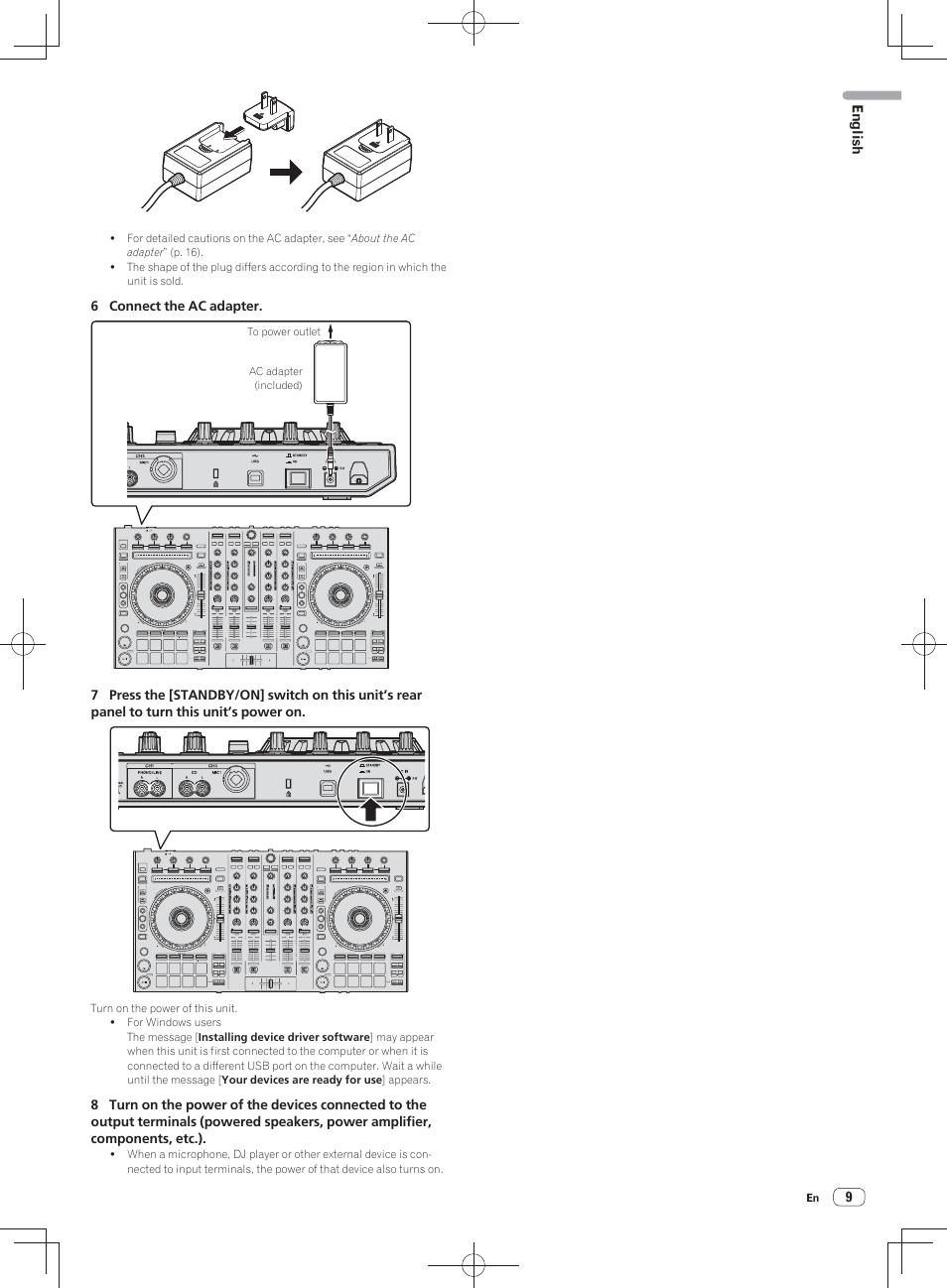 Pioneer DDJ-SX User Manual | Page 9 / 148