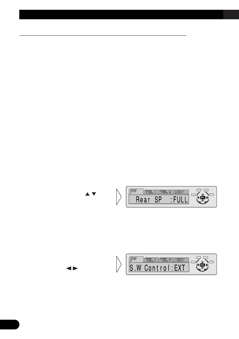 Ajustes iniciales | Pioneer MEH-P7300R User Manual | Page 124 / 140