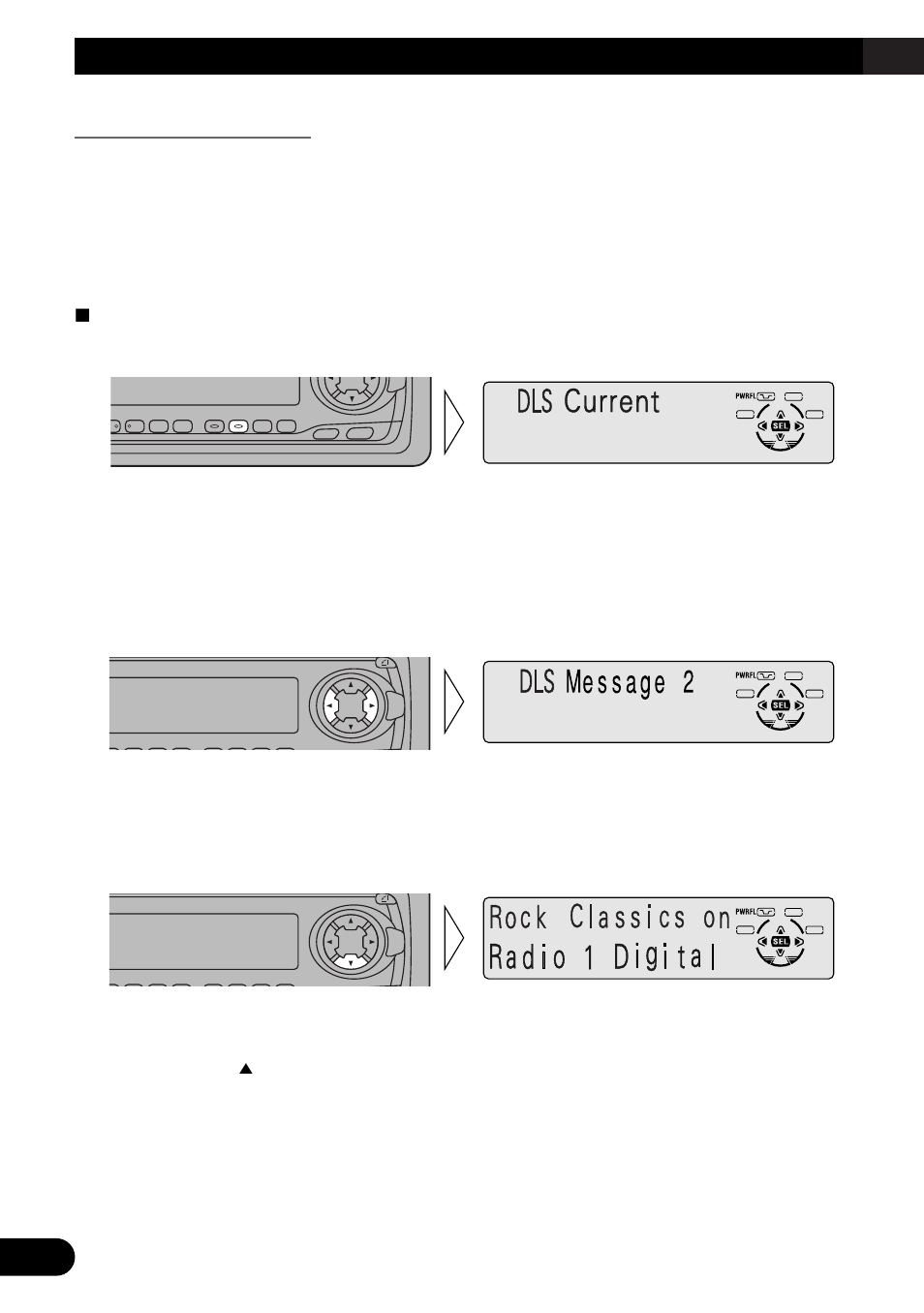 Dynamic label function, Current, Other functions | Scroll the dynamic label | Pioneer MEH-P7300R User Manual | Page 64 / 140