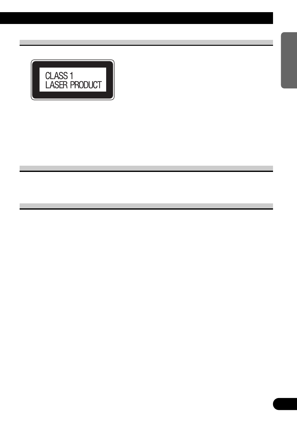 Multi-cd player, Precaution, When using the 50-disc type multi-cd player | Pioneer MEH-P7300R User Manual | Page 7 / 140