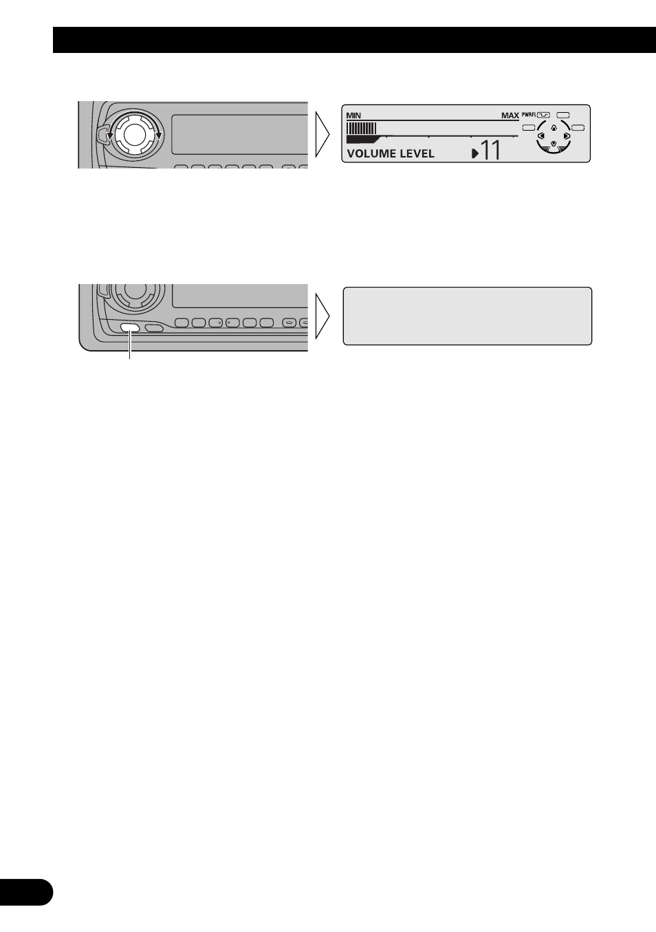 Operación básica, Suba o baje el volumen, Desactive la fuente | Sostenga durante 1 segundo | Pioneer MEH-P7300R User Manual | Page 80 / 140