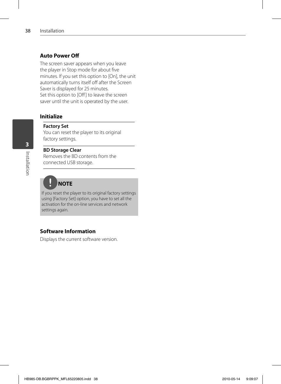 Pioneer BCS-303 User Manual | Page 38 / 80