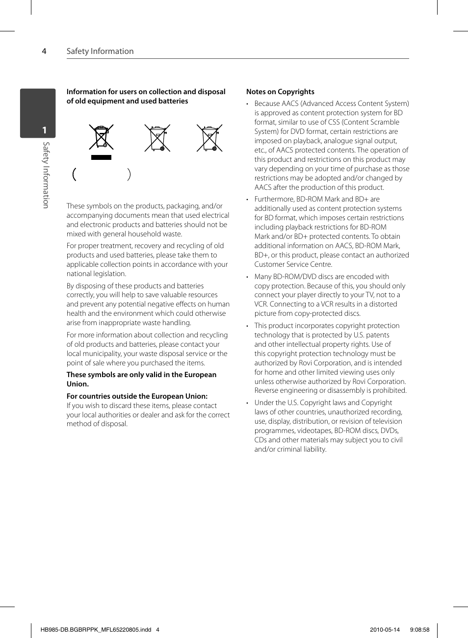 Pioneer BCS-303 User Manual | Page 4 / 80