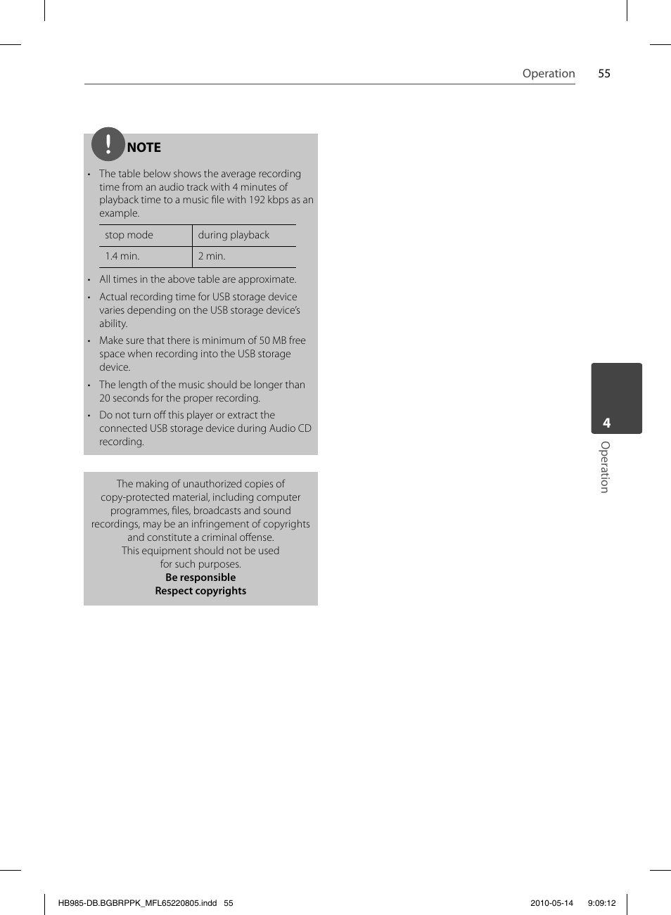 Pioneer BCS-303 User Manual | Page 55 / 80