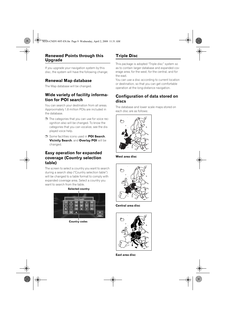 Pioneer CNDV-80MT User Manual | Page 9 / 16