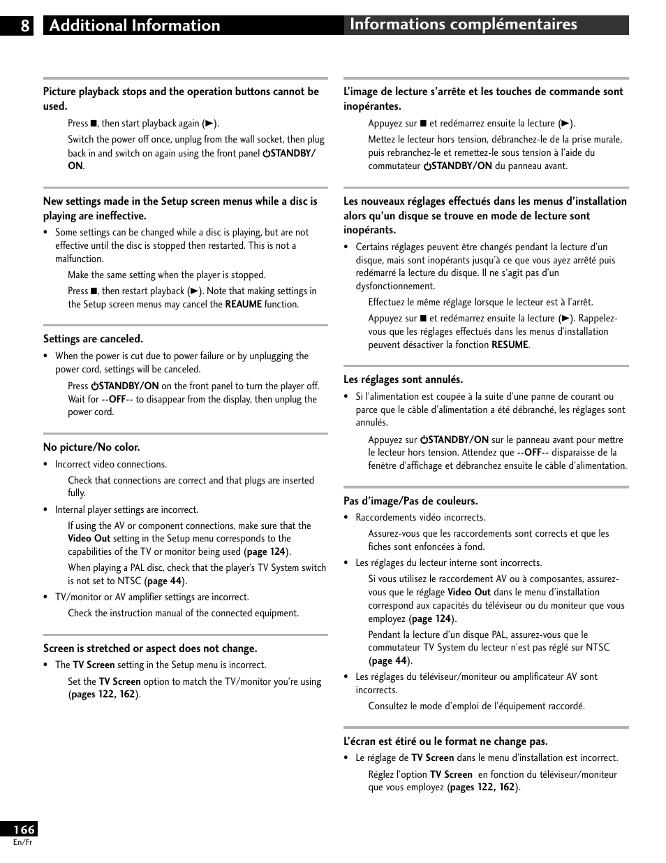 Pioneer DV-646A User Manual | Page 166 / 180