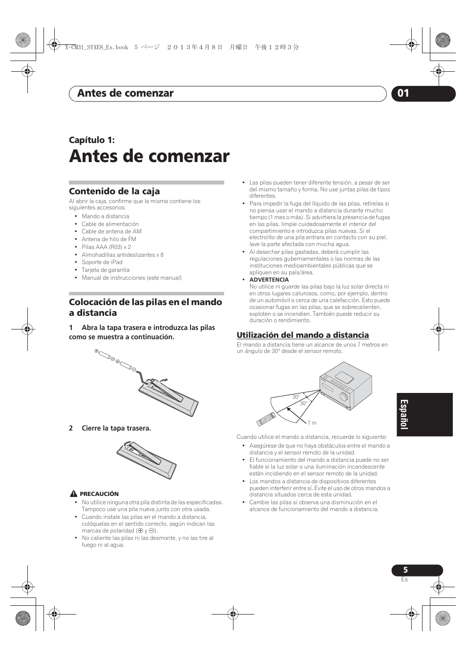 Pioneer X-CM31-W User Manual | Page 165 / 228