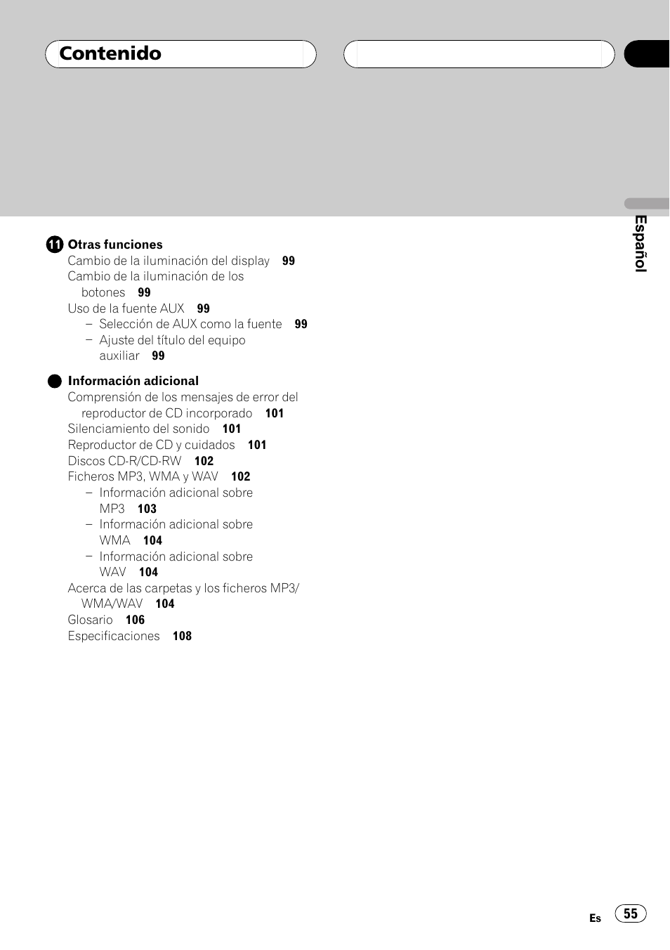 Pioneer DEH-P5800MP User Manual | Page 55 / 110