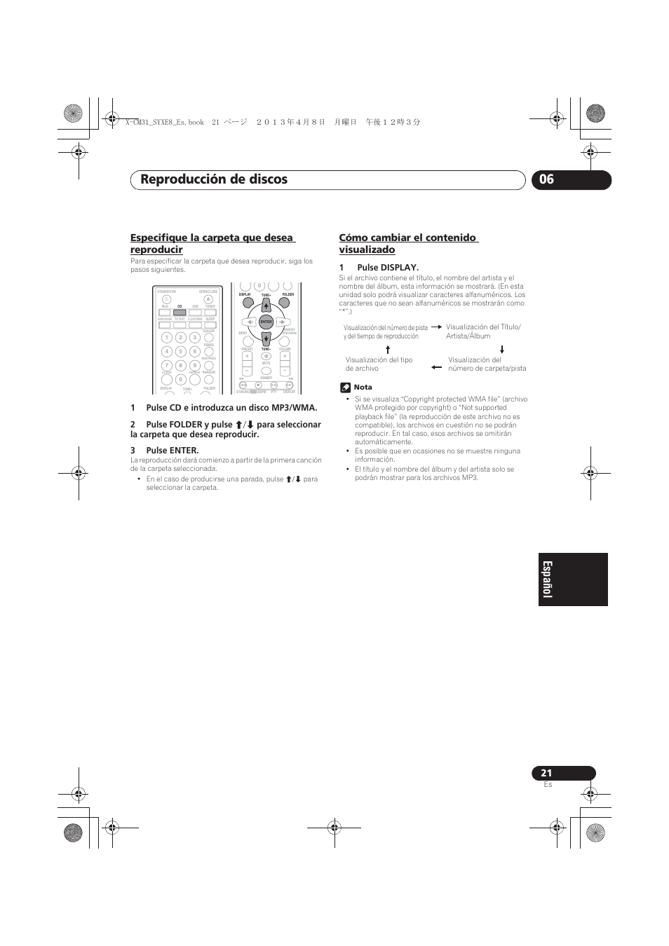 Pioneer X-CM31-W User Manual | Page 181 / 228