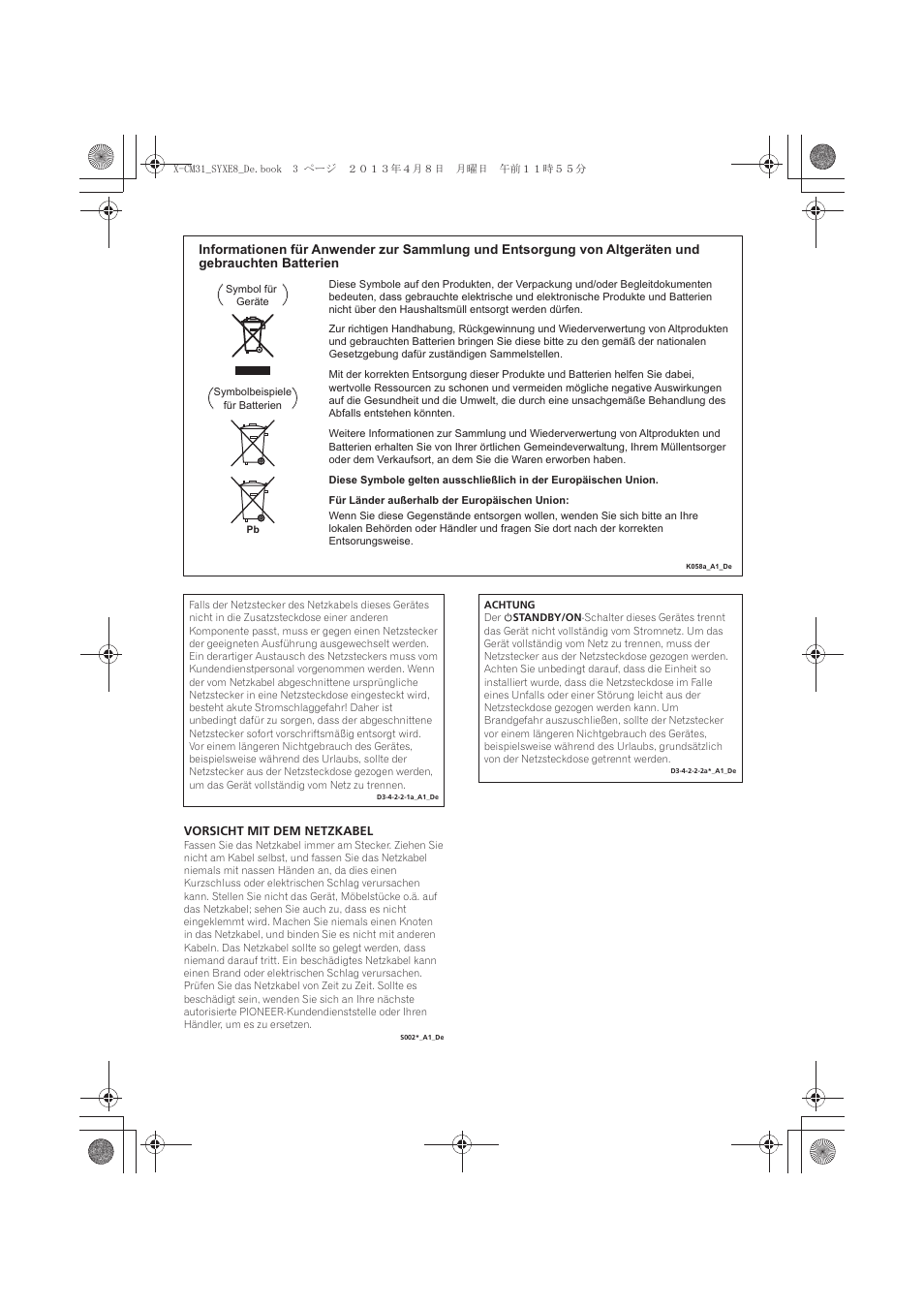 Pioneer X-CM31-W User Manual | Page 67 / 228