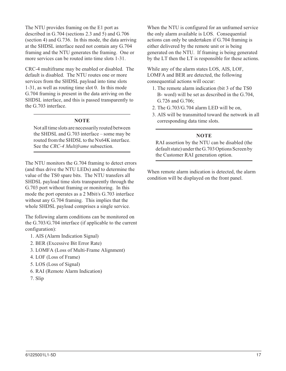 ADTRAN 6530 User Manual | Page 17 / 20