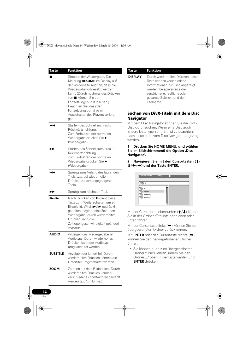 Pioneer DV-575A-K User Manual | Page 14 / 24