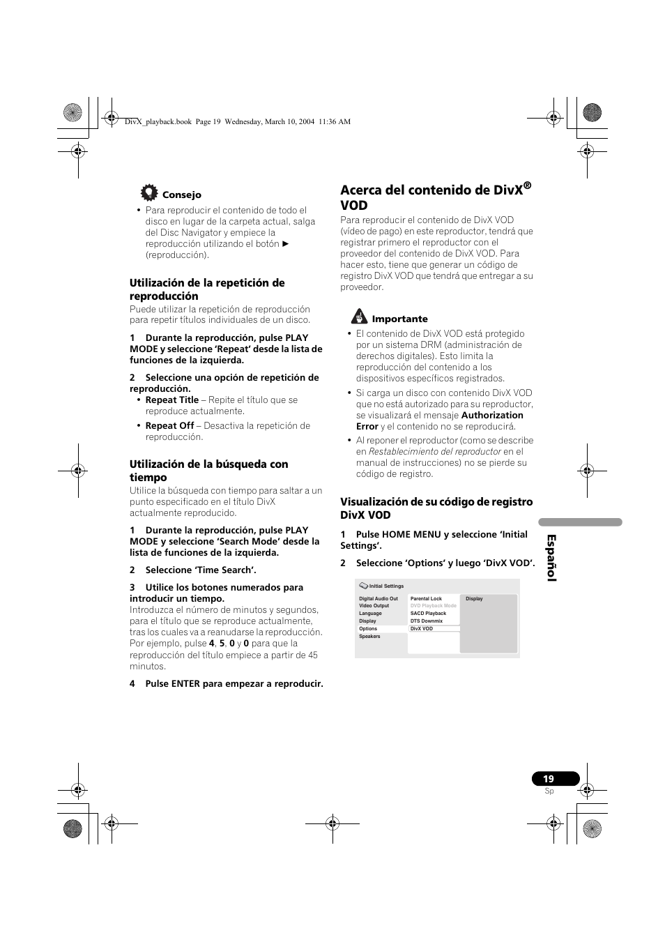 Pioneer DV-575A-K User Manual | Page 19 / 24