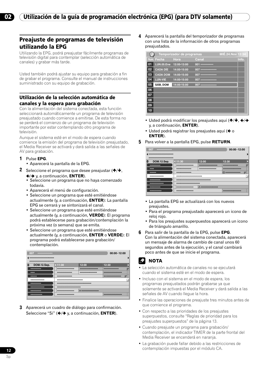 Pioneer PDP-435XDE User Manual | Page 96 / 100