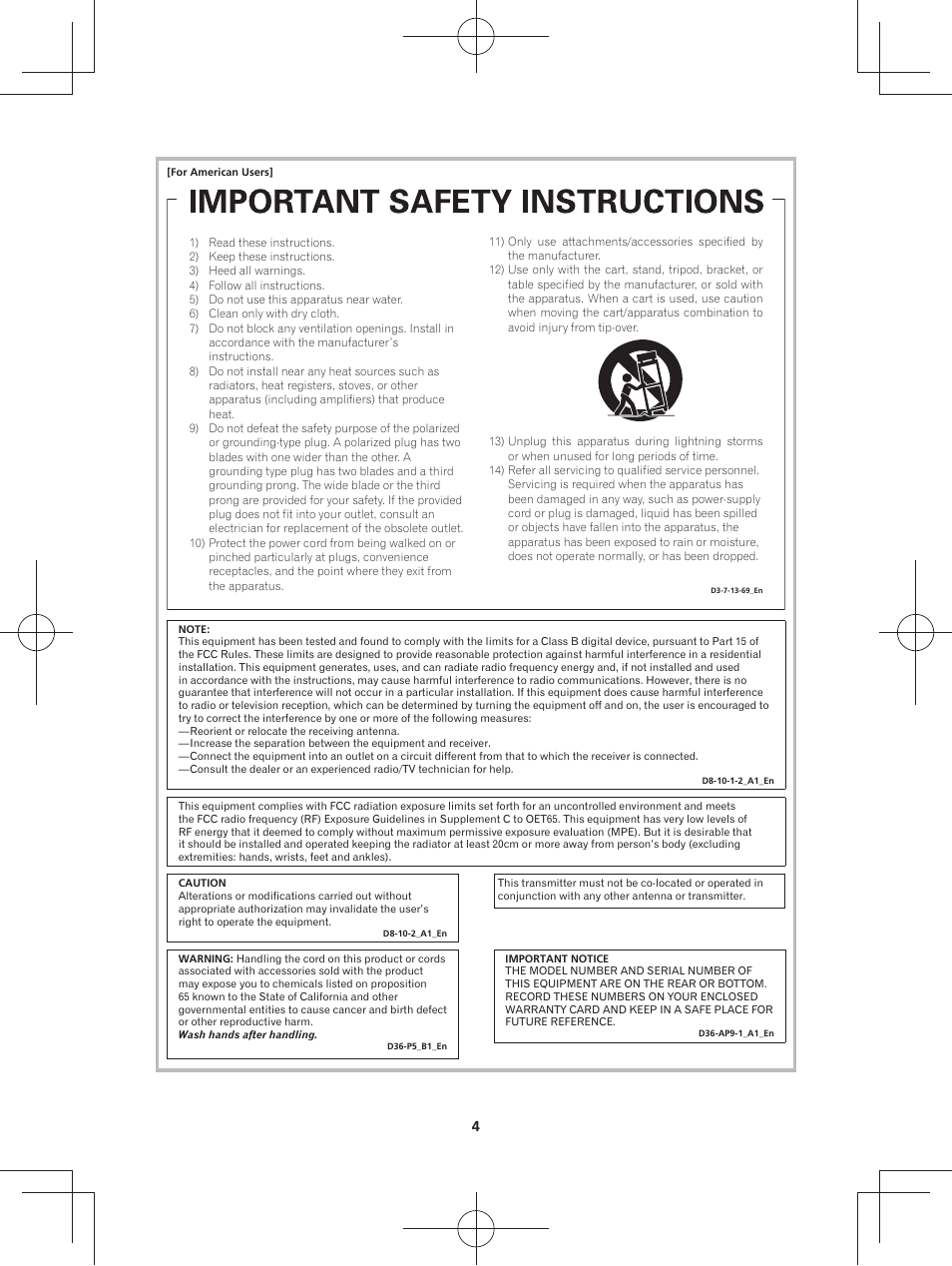 Pioneer XW-BTS3-W User Manual | Page 4 / 72