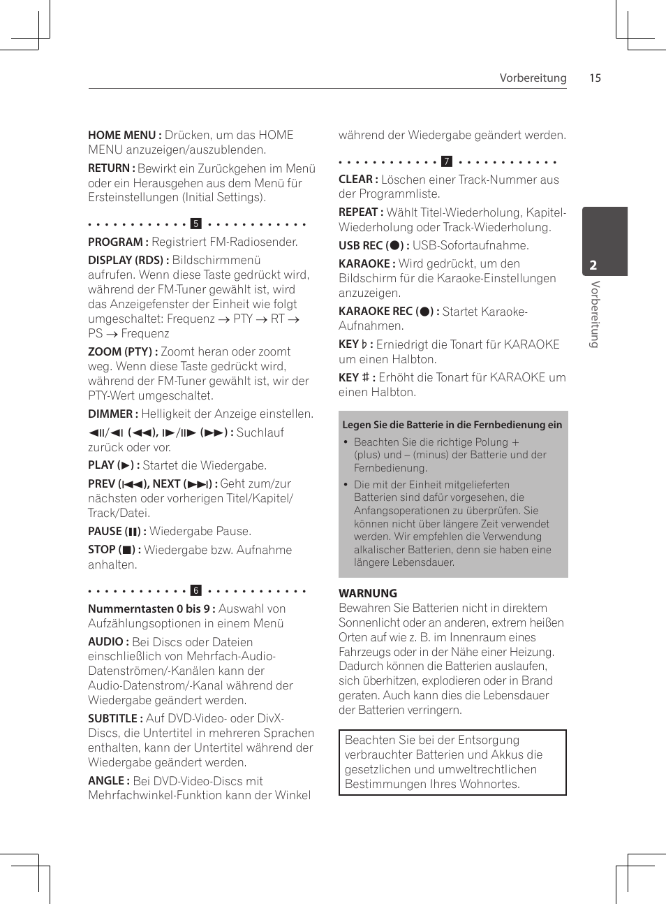 Pioneer DCS-424K User Manual | Page 107 / 280