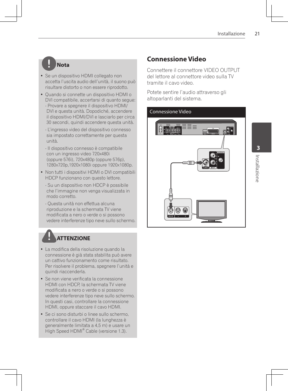 Connessione video | Pioneer DCS-424K User Manual | Page 159 / 280