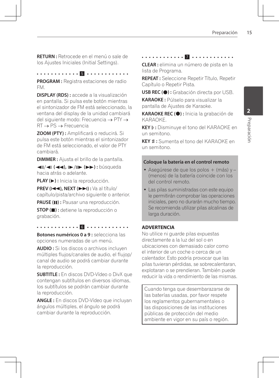 Pioneer DCS-424K User Manual | Page 245 / 280