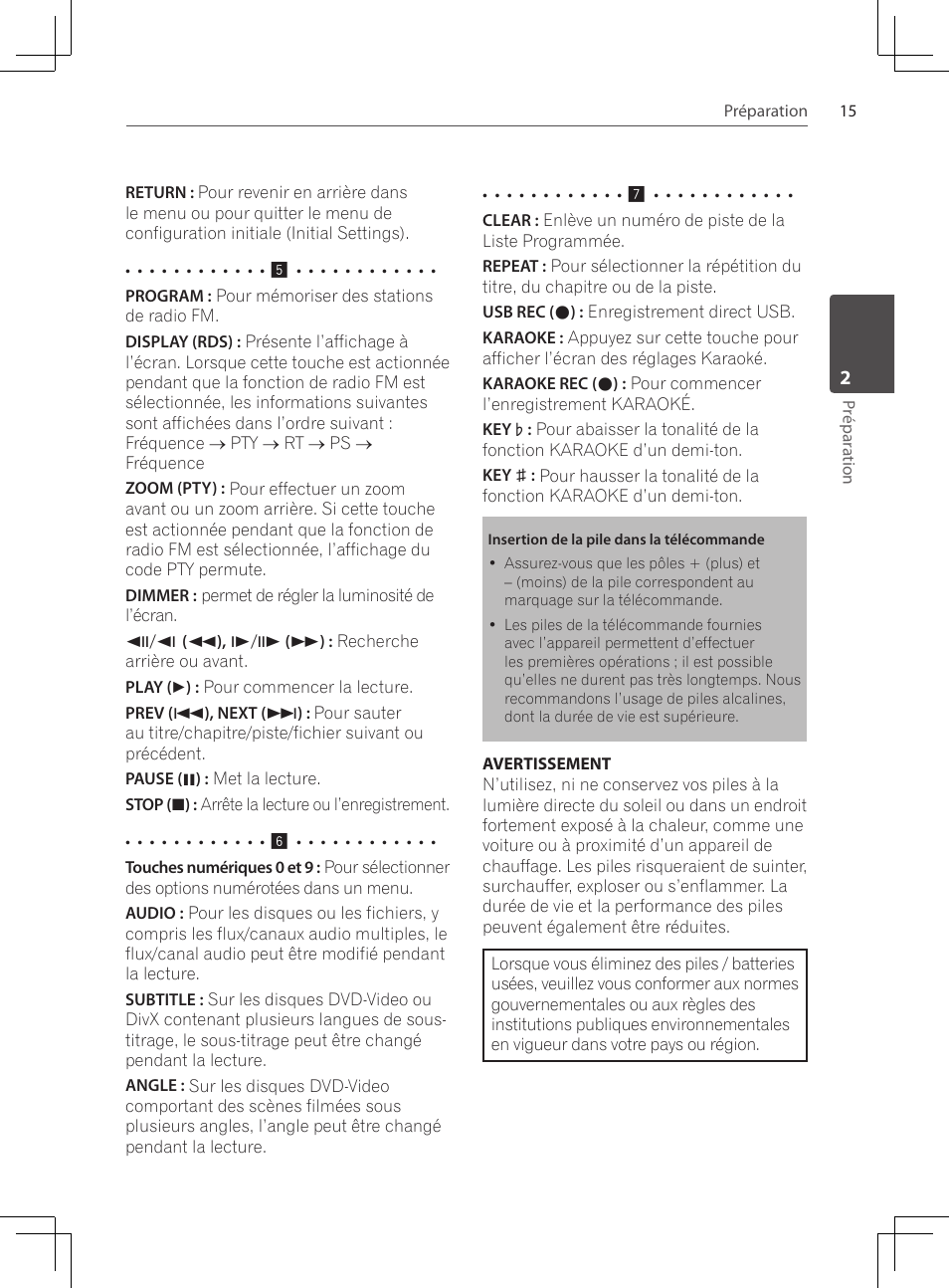 Pioneer DCS-424K User Manual | Page 61 / 280