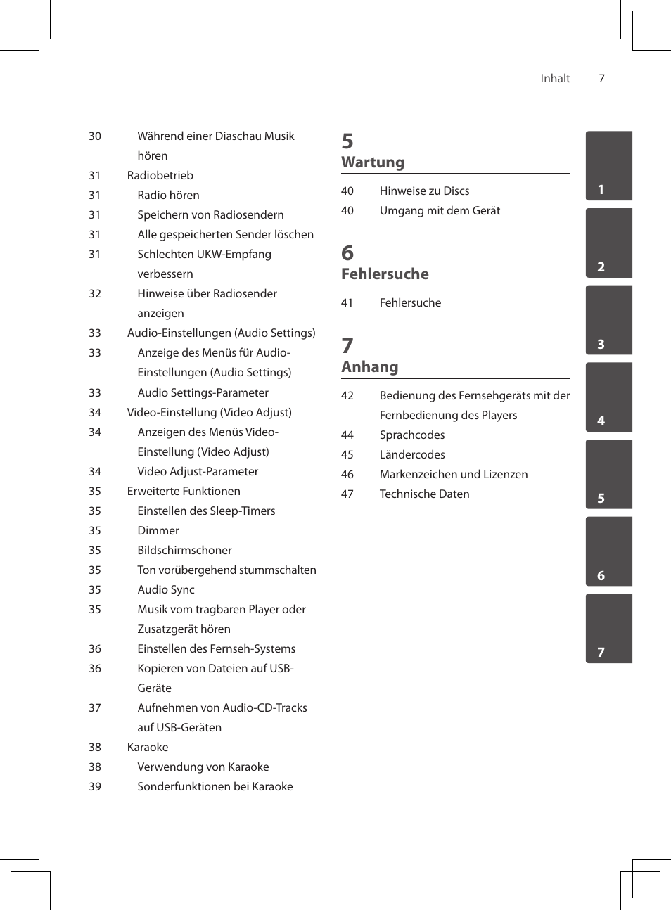 Wartung, Fehlersuche, Anhang | Pioneer DCS-424K User Manual | Page 99 / 280