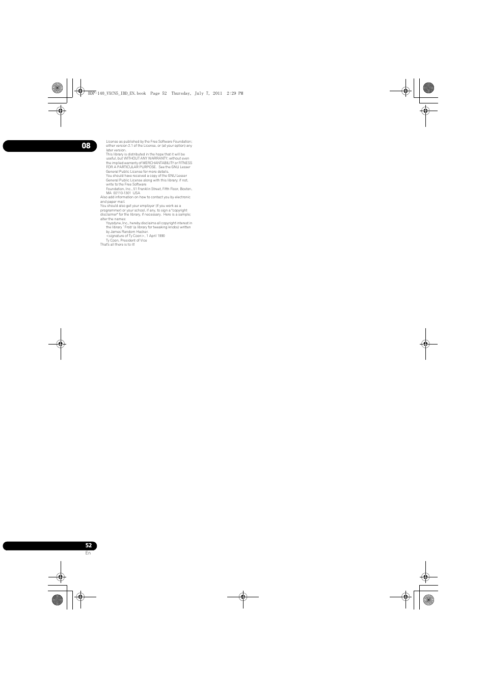 Pioneer BDP-440 User Manual | Page 52 / 64