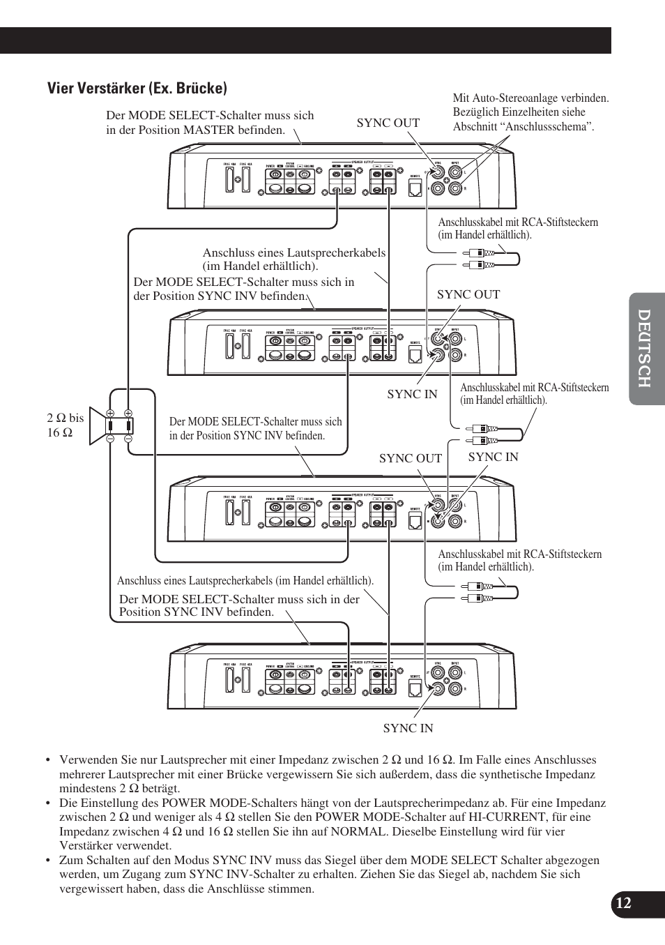 Pioneer PRS-D1200M User Manual | Page 45 / 114