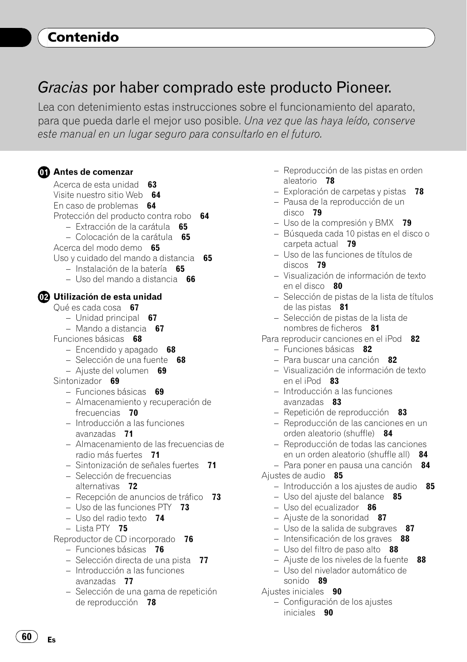Pioneer DEH-P6900IB User Manual | Page 60 / 126