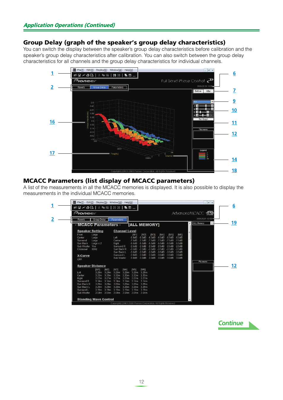 Continue | Pioneer SC-LX82 User Manual | Page 12 / 36