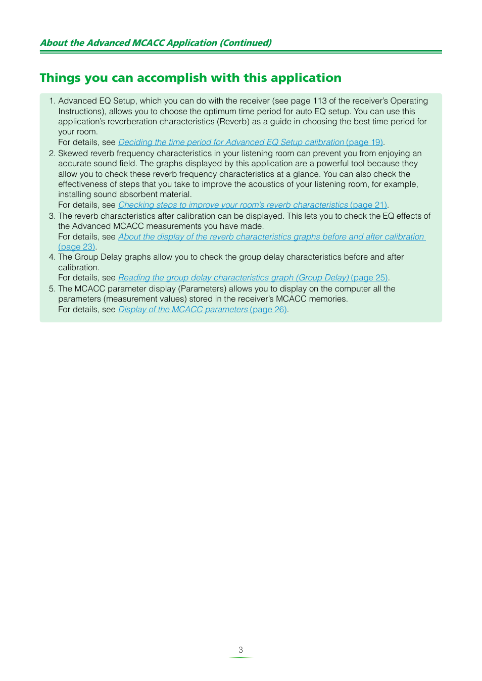 Things you can accomplish with this application | Pioneer SC-LX82 User Manual | Page 3 / 36