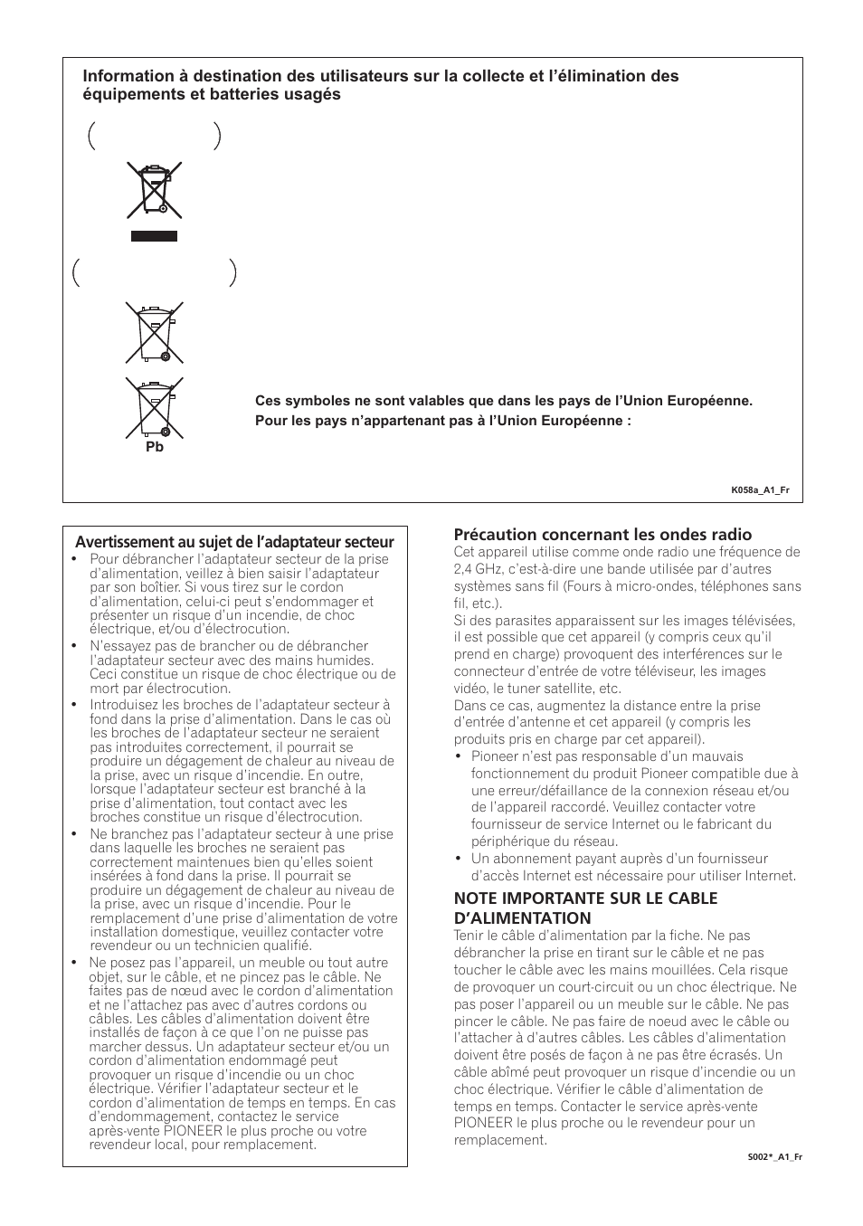 Pioneer X-SMC00 User Manual | Page 39 / 256